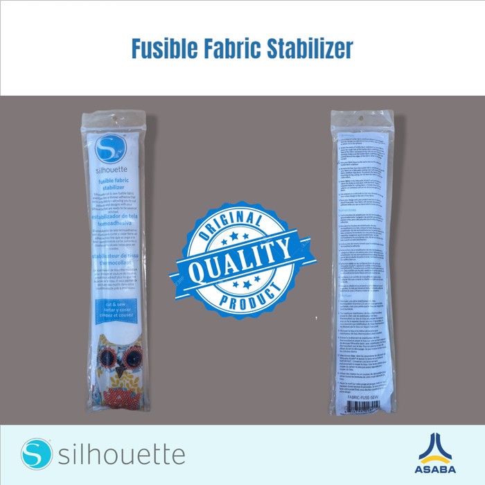 Silhouette Fusible Fabric Stabilizer