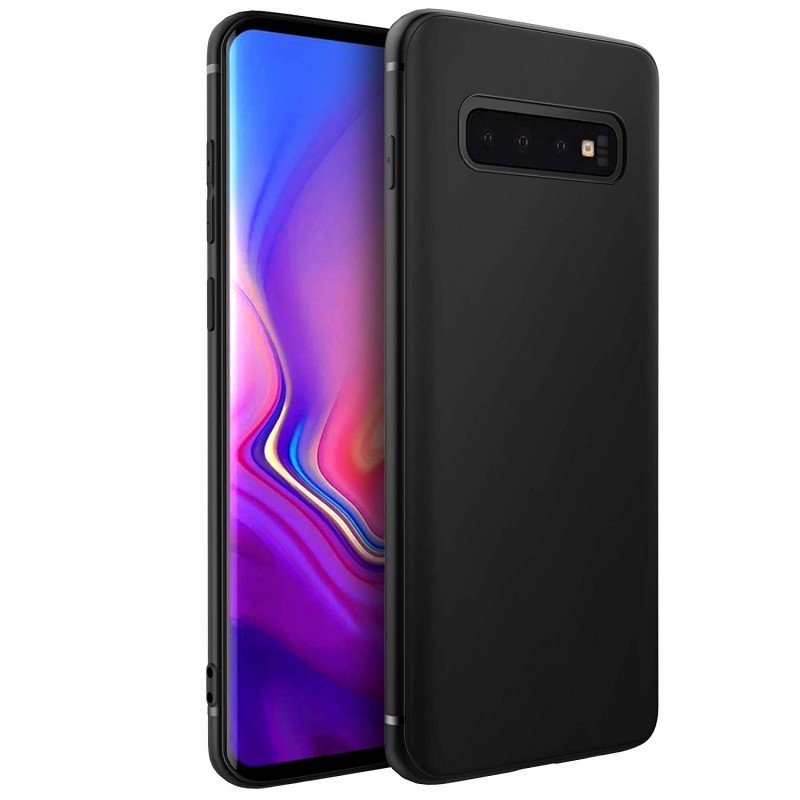 CASE SAMSUNG S10E & S10 5G PREMIUM CASE SLIM MATTE CASE BLACK DOFF