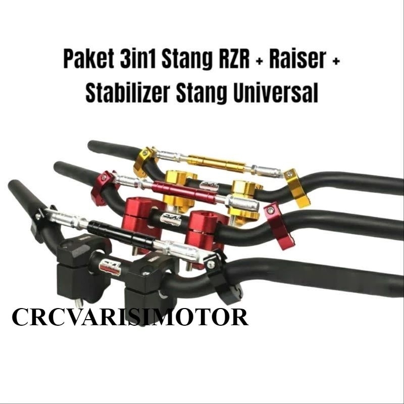 แฮนด์บาร์ Rzr Beat Street X-Ride PCX Satria Fu Vixion CB150R Sonic Stir Rzr RX Lsvariation