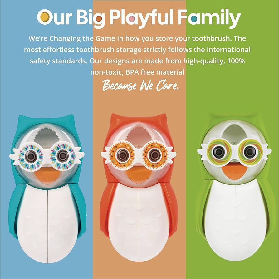 ที่ใส่แปรงสีฟัน Flipper (นกฮูก)