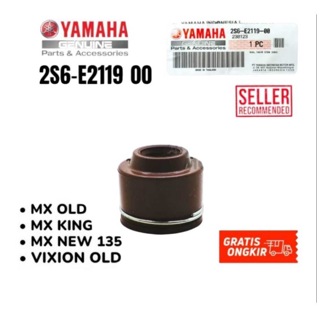 ซีลวาล์วสําหรับ JUPITER MX VISION และ R15 VIXION ใหม่ ORIGINAL YGP 2S6-E2119-00