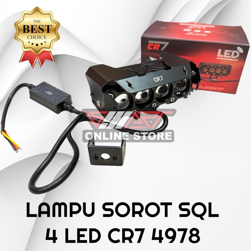 MATA SQL 4 LED CR7 SPOTLIGHT สปอร์ตไลท์ LED 13 จุด