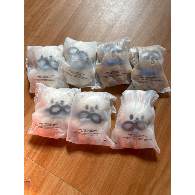 PLUSHIE 10 ซม. นักบิน stray kids skzoo hanquokka leebit jiniret