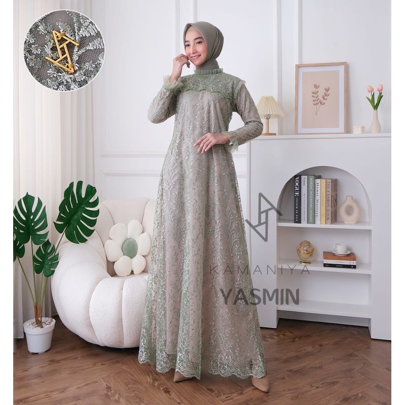 เสื้อผ้า KAMIYA YASMIN MUSLIM GAMIS