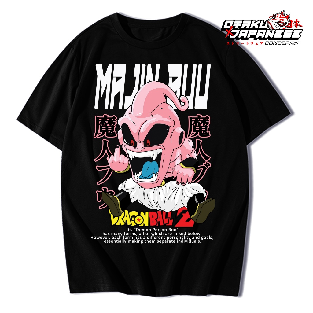 เสื้อยืด Dragonballz Anime Distro - Majin Buu