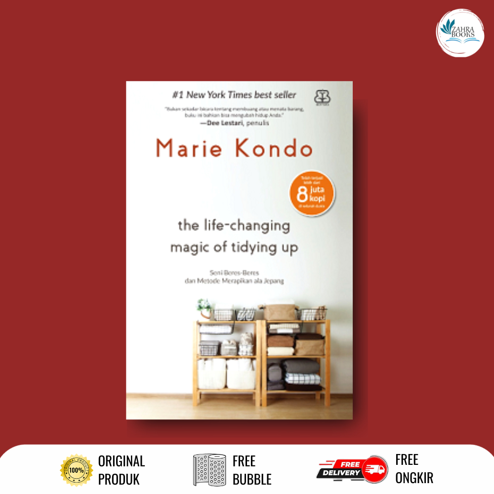 THE LIFE-CHANGING MAGIC OF TIDYING UP (REPUBLISH) โดย Marie Kondo - Bentang Pustaka