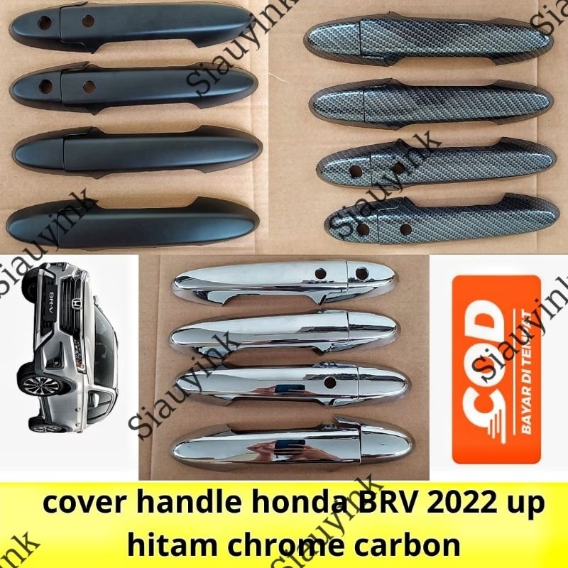 BRV 2022 2023 2024 ฝาครอบแฮนด์คาร์บอนโครเมียมสีดํา