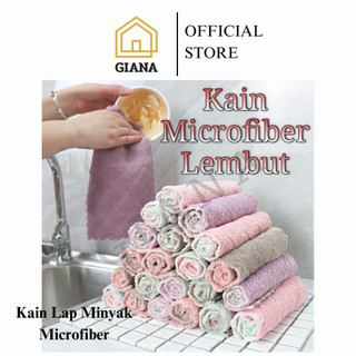 GIA Kain Lap Tebal Serbaguna Lap Minyak Serap Air Kain Lap Minyak Microfiber