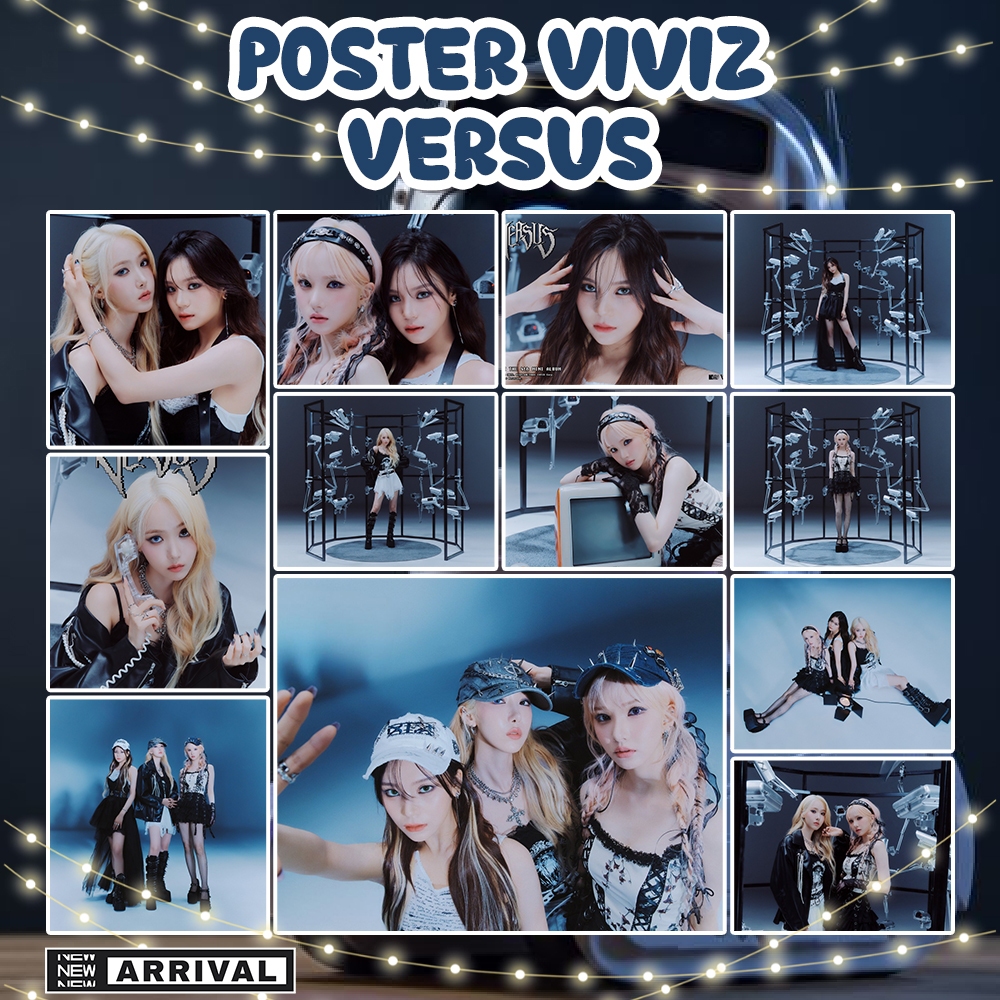 โปสเตอร์ Viviz MANIAC / VERSUS | โปสเตอร์kpop A4 A5 A6 (ภาคB)