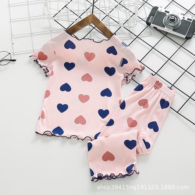 Boogie BABY ONE SET RABBIT LOVE GIRLS& 39; PAJAMAS 6 MONTHS - 7 YEARS
