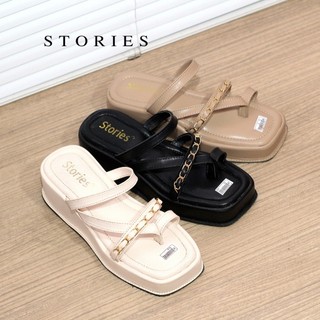 Sandal Wanita Jepit Jempol Wedges Sendal Flatform Wanita JJ 03