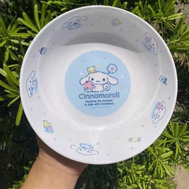 MELODY MELAMINE PLATES / CHARACTER PLATES / จานน่ารัก / จานนําเข้า / KUROMI POCHACCO PLATES