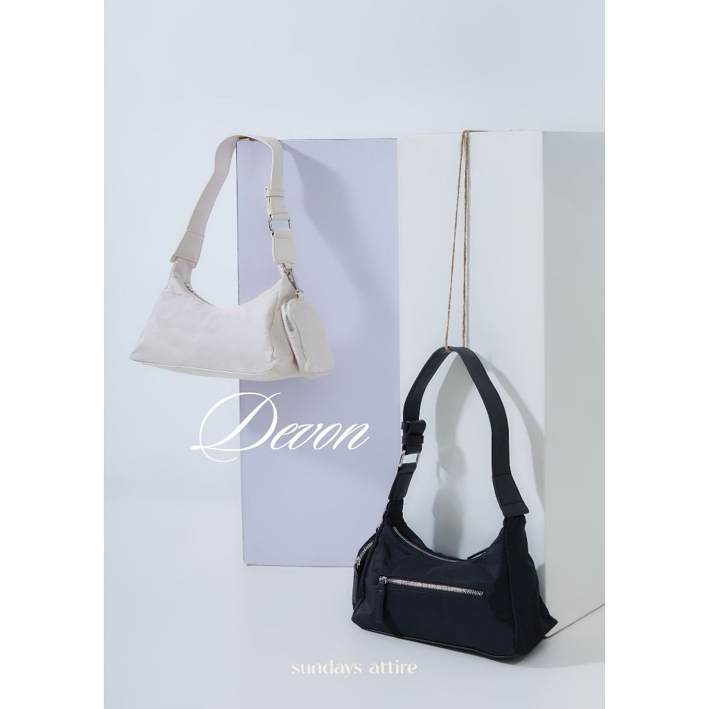 เครื่องแต่งกายวันอาทิตย์ - กระเป๋าสะพายใส่เหรียญฟรี DEVON / Women& 39;s Bag