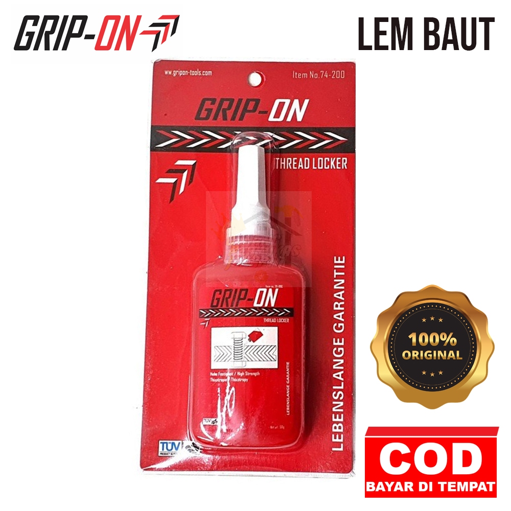 GRIP-ON Thread Locker Glue Bolt GRIP-ON Thread Locker 50gr