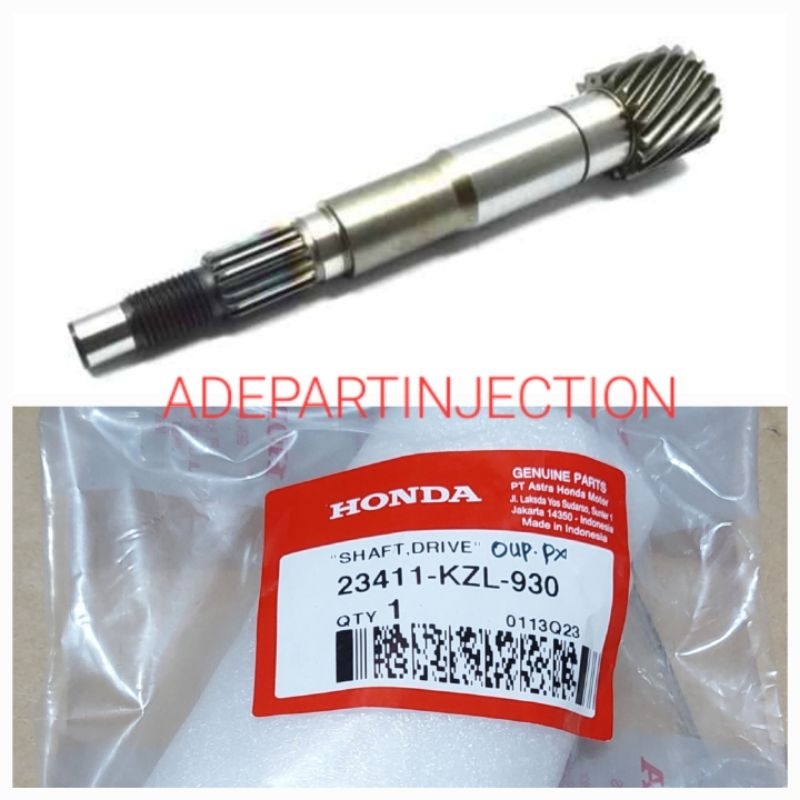 AS PULLY SHAFT DRIVE BEAT FI BEAT POP SCOOPY FI SPACY FI VARIO 110 FI ORIGINAL AHM 23411-KZL-930