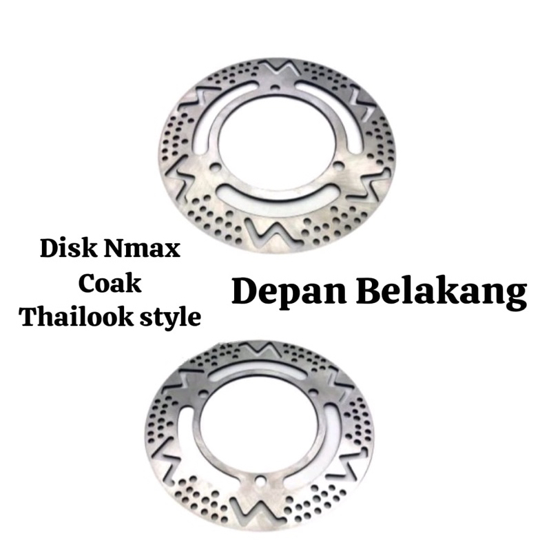 ดิสก์เบรกหน้าและหลังสําหรับ Nmax Aerox Lexi