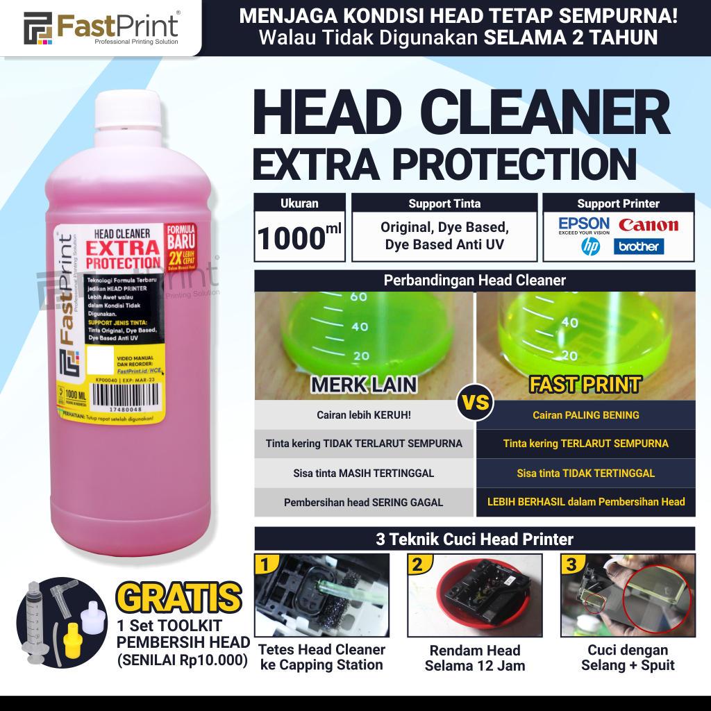 Fast Print Head Cleaner Extra Protection Head Cleaner 1000 ML