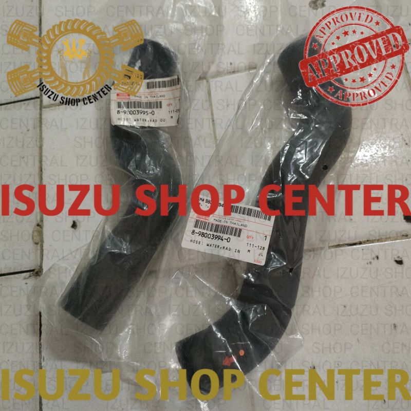 ISUZU DMAX 4JH 4JH1 3000CC RADIATOR HOSE อะไหล่แท้ดั้งเดิม