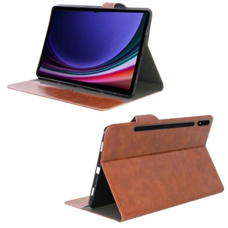 SAMSUNG TAB S9 S10 S11 S9 FE S9 Plus S9+ S9 Fe Plus S9 Fe + S9 Ultra Card Slot case Flip Cover Hanma