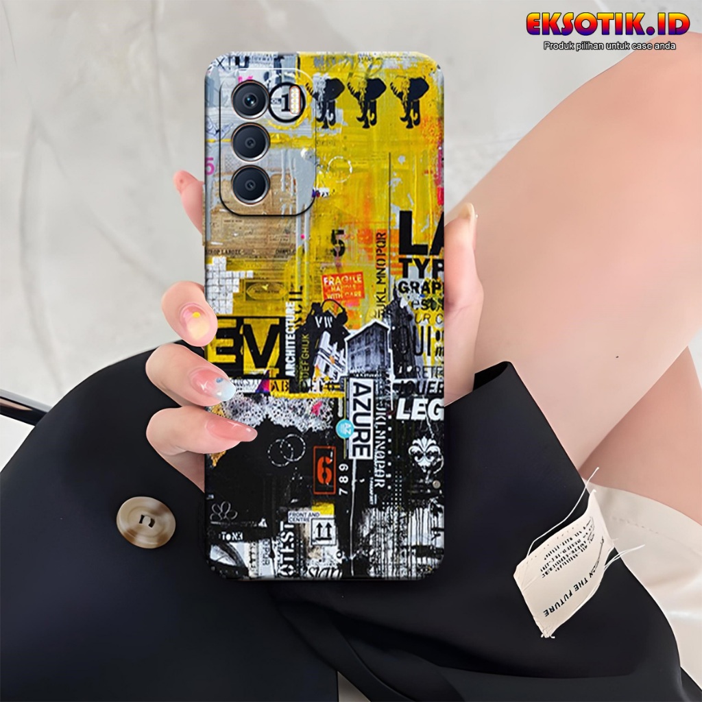 INFINIX ZERO 5G 2023 กรณี Eksotik.id INFINIX ZERO 5G 2023 ปลอกผิว Handphone ซิลิโคน INFINIX ZERO 5G 