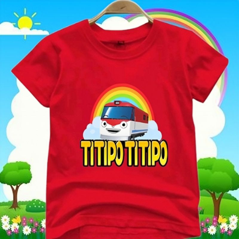 Titipo Titipo เสื้อยืดเด็ก (2-10 ปี) เด็กผู้หญิง