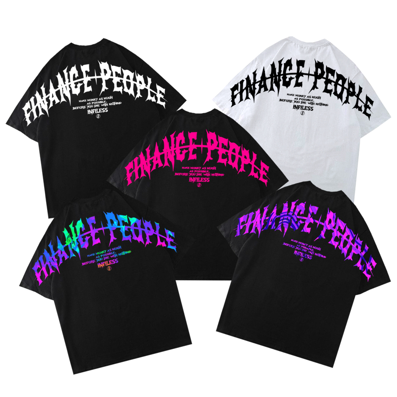 เสื้อยืด Finance People Distro เสื้อ Unisex
