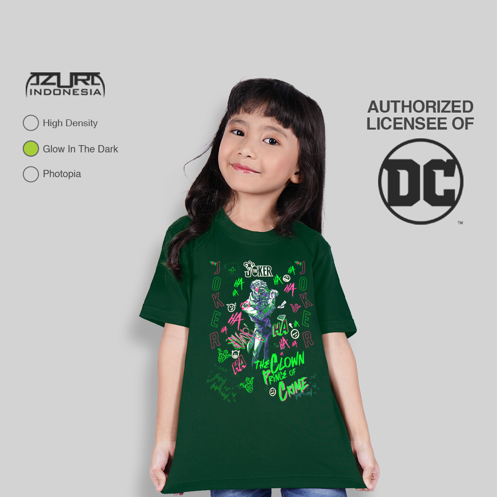 เสื้อยืด Azura DC Comics Original Joker Prince Of Crime (CHILDREN)