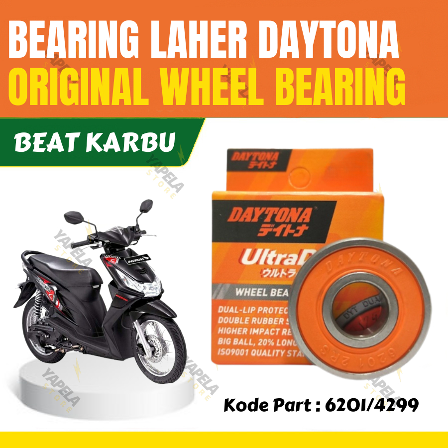 แบริ่ง Lahar Daytona Racing ของแท้ 6201-2RS