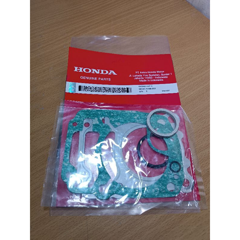 TOPSET KRM MEGA PRO NEW VERZA PAKING TOP SET GASKET 061A1-KRM-002 HONDA