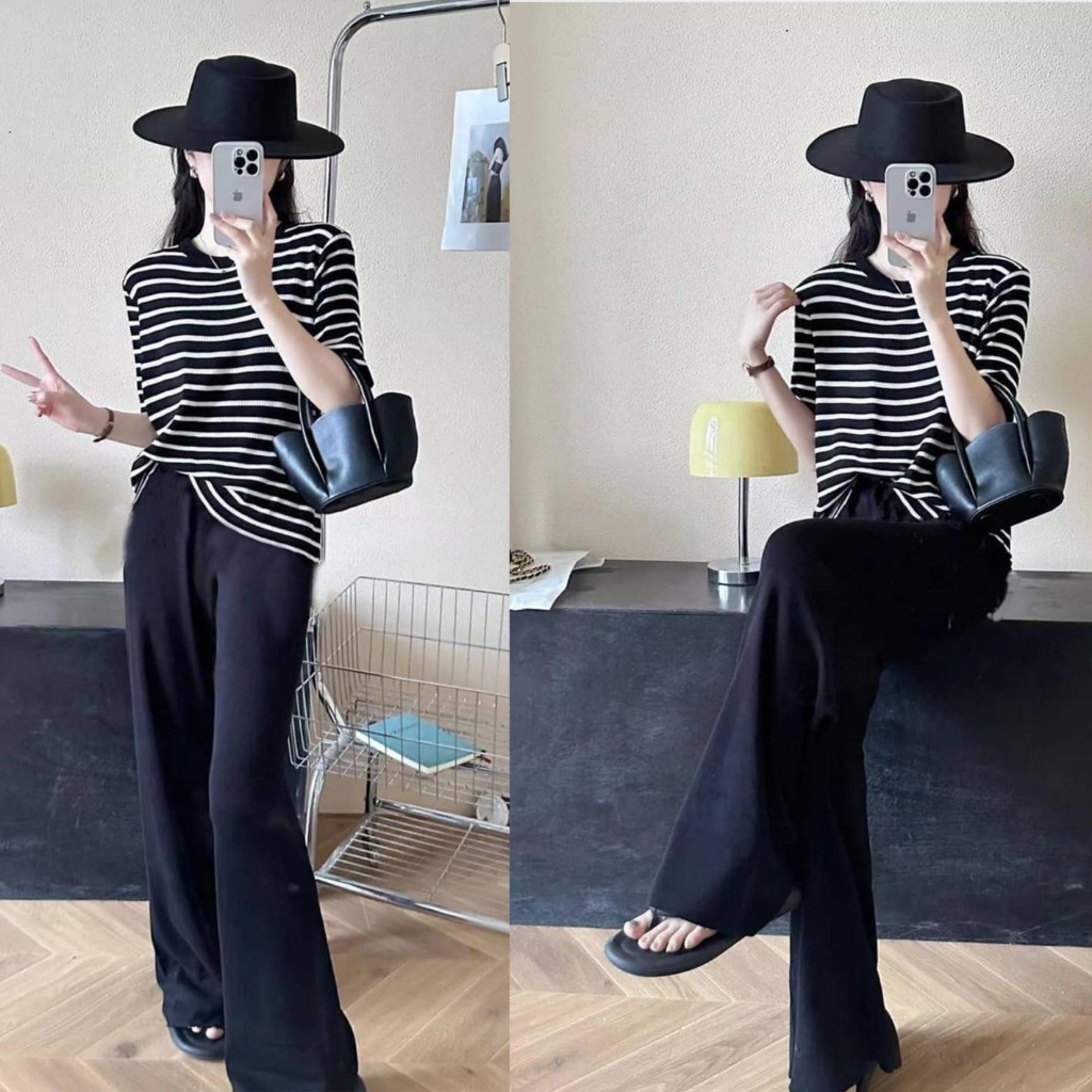 7 QUEEN STRIPE LUSI SET