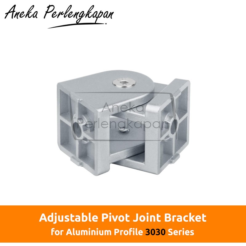 ขายึดมุมโปรไฟล์อลูมิเนียม Pivot Joint 3030 ปรับได้ / บานพับ