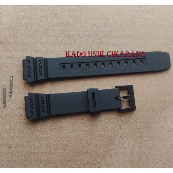 สายยางพิเศษสําหรับ Casio AE-1200 AE-1300 W-216 AE-1200WH AE-1300WH W-216H คุณภาพดี Bonus Springbar ป