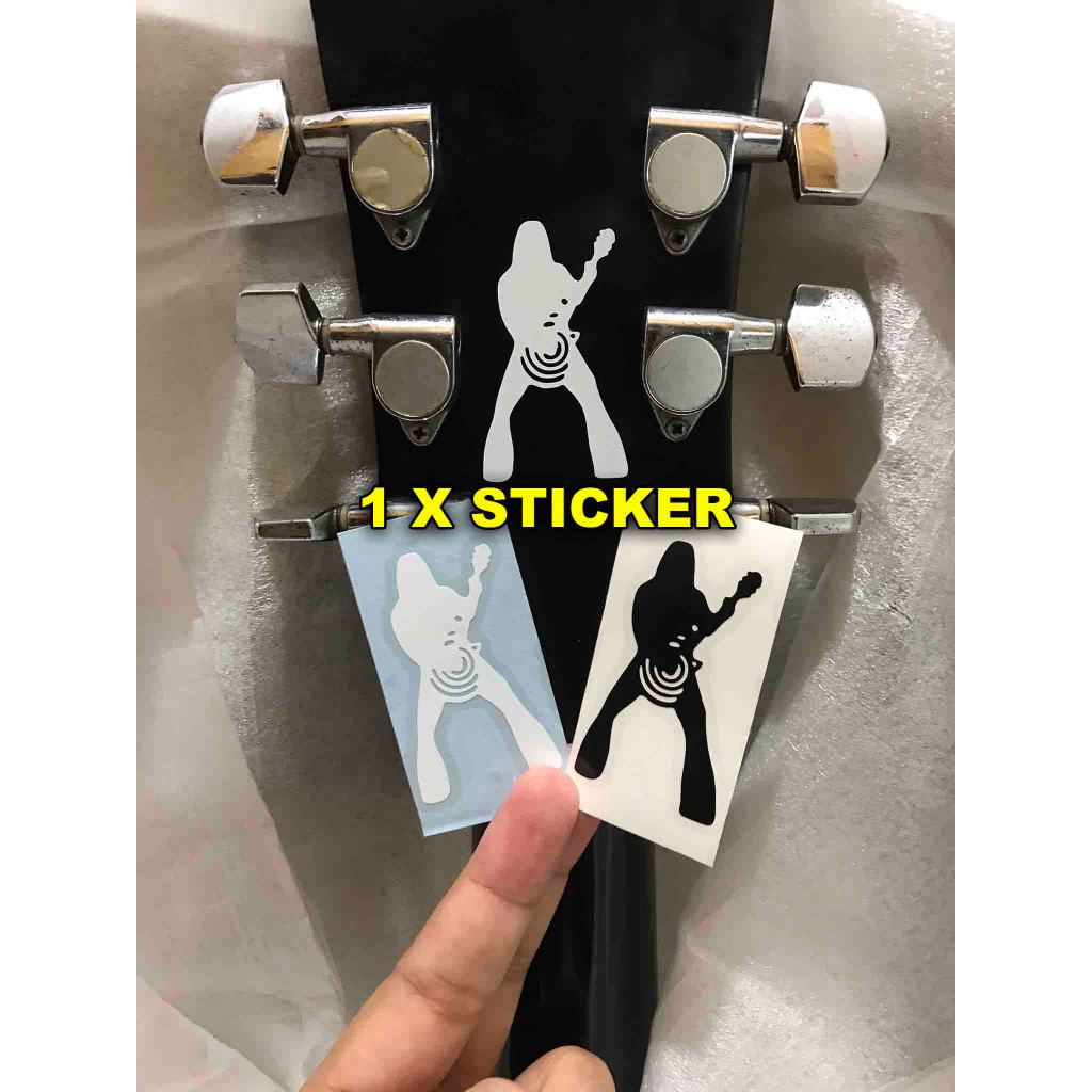 Zakk Wylde รูปสติกเกอร์กีตาร์ Headstock สติกเกอร์กีตาร์ & Bass Decals