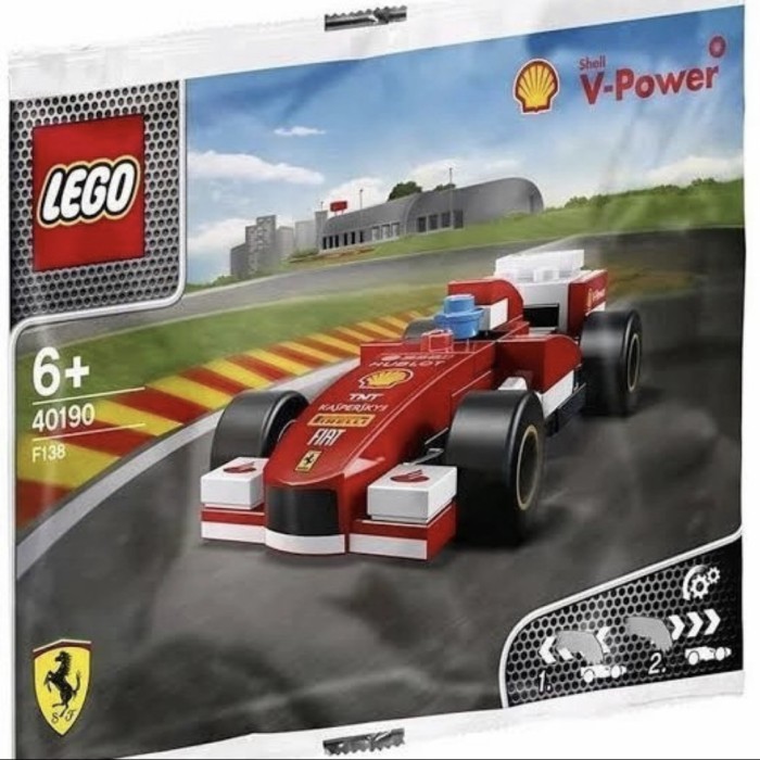 Lego Polybag 40190 Shell V Power Ferrari F138 Formula One