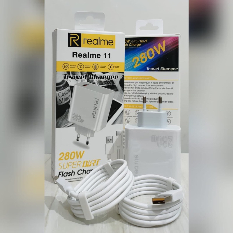 Tc Travel Charger Realme 11 Super Dart 280W Fast Charger SO