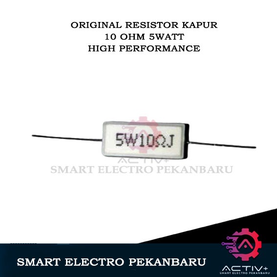 ต้นฉบับ RESISTOR CHALK 10 OHM 5WATT CHALK RESISTOR 5 วัตต์ PRISONER 10 OHM CHALK 5 เซรามิค 10 โอห์ม 