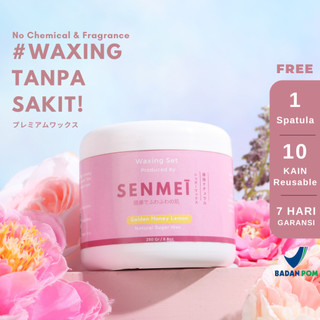 SENMEI Sugar Waxing TANPA SAKIT | Sugar Wax Extra Strong & Painless | Waxing Ketiak