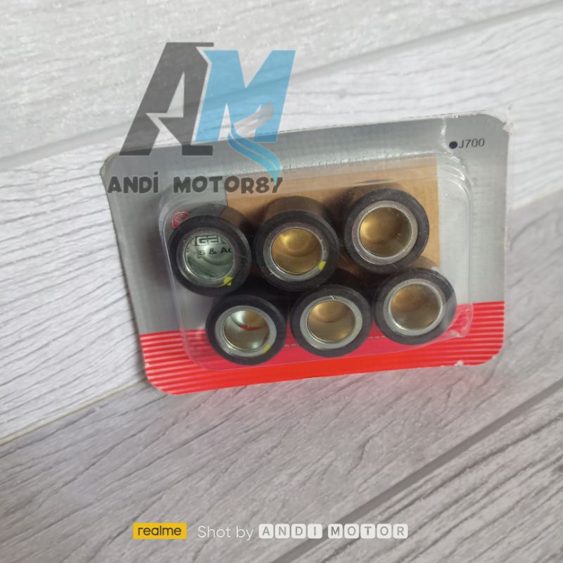 2PH-WE763-00 WEIGHT SET (6 ชิ้น) 2PH1 Roller Roller ชุด Yamaha Mio 125 Mio m3 Mio Z