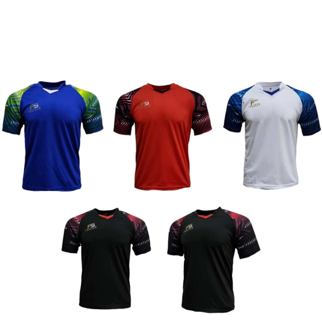 Frasser Dry Fit Badminton Tennis Ping Pong Running Jogging Jersey สําหรับผู้ชายและผู้หญิง KS - PRTG 