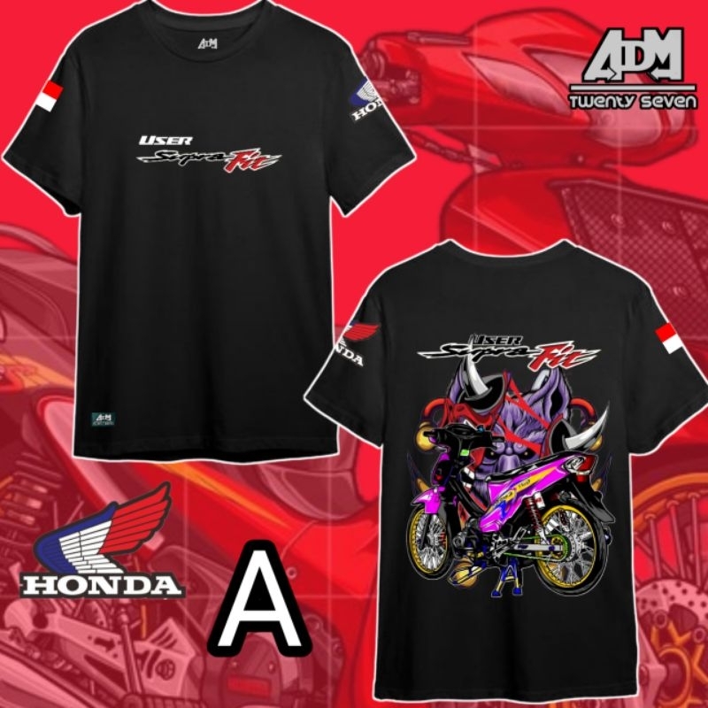 เสื้อยืด Supra Fit เสื้อยืด Supra Fit ดั้งเดิม เสื้อยืด Honda SupraFit Distro ผู้ใช้ Suprafit