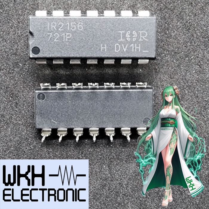 ต้นฉบับ IR2156 IR2156PBF DIP-14 การควบคุมการต่อสู้ IC ไดร์เวอร์ครึ่งสะพาน