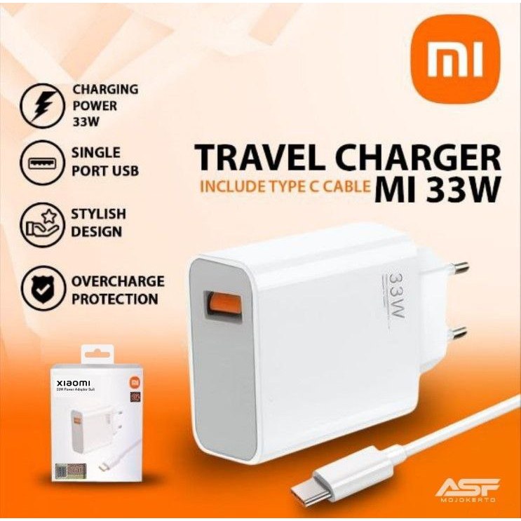 XIAOMI 33W MICRO CHARGER | TYPE-C