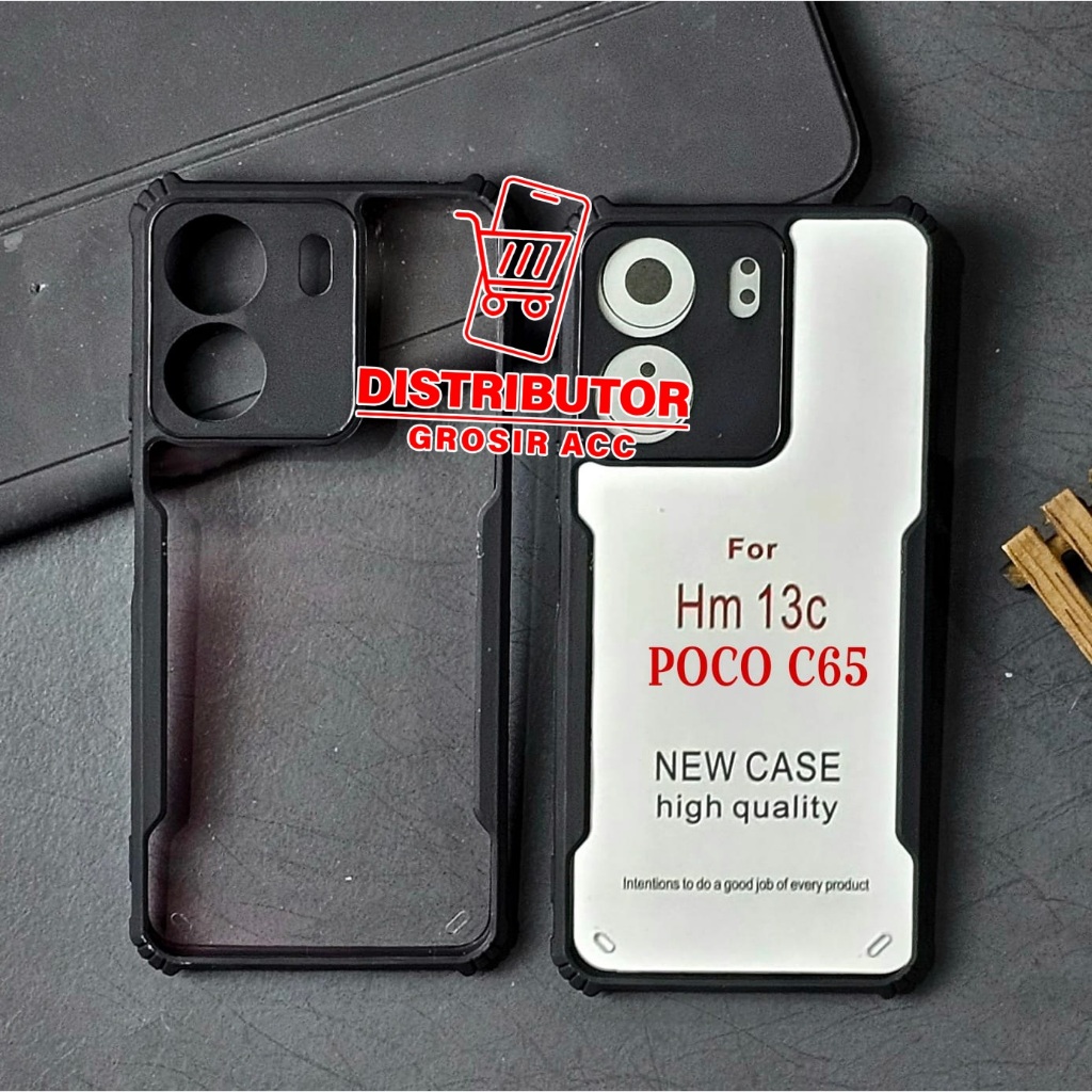 POCO C65 CASE ARMOR SHOCKPROOF CASE FUSION POCO C65 FSN