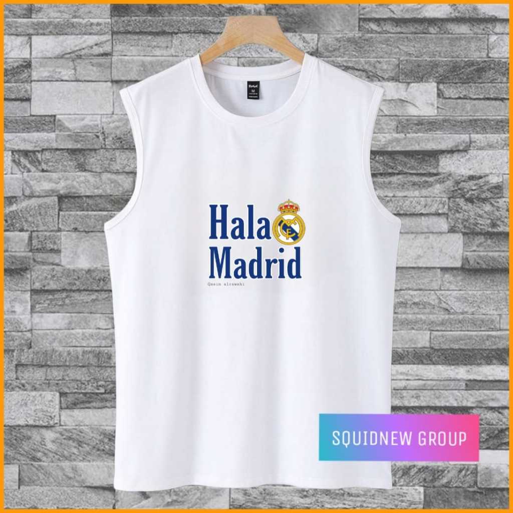 HALA M4DR1D ADULT SINGLET/SLEEVELESS T-SHIRT TOP/SPORTS SINGLET/CASUAL/UNDERWEAR