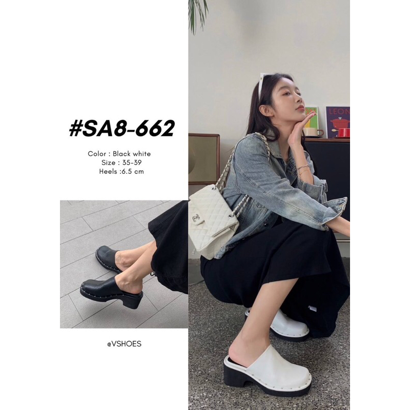 VSHOES CODE 8662 แฟชั่นผู้หญิงนําเข้า BANGKOK