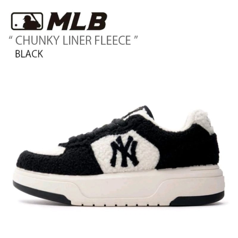 รองเท้า MLB Chunky Liner Fleece NY Yankees &amp; Boston / MLB ของแท้