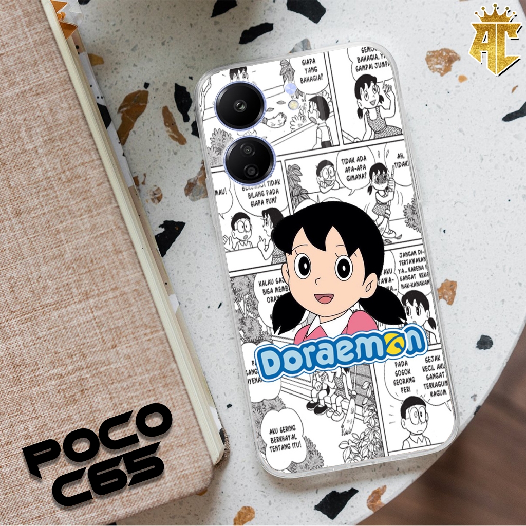 เคส XIAOMI POCO C65 - ปลอกล่าสุด XIAOMI POCO C65 2023 AERO STORE [ MOTIF 16 ] ซิลิโคน - เคส Hp XIAOM