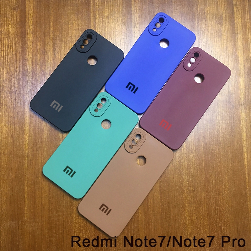 Softcase Pro Camera Xiaomi Redmi Note 7 Redmi Note 7 Pro Soft Case Candy Case Full Color Silicon TPU Casing