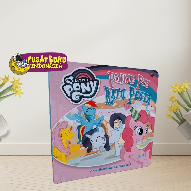 หนังสือนิทาน My Little Pony Pinkie Pie Ratu สําหรับเด็กอนุบาล