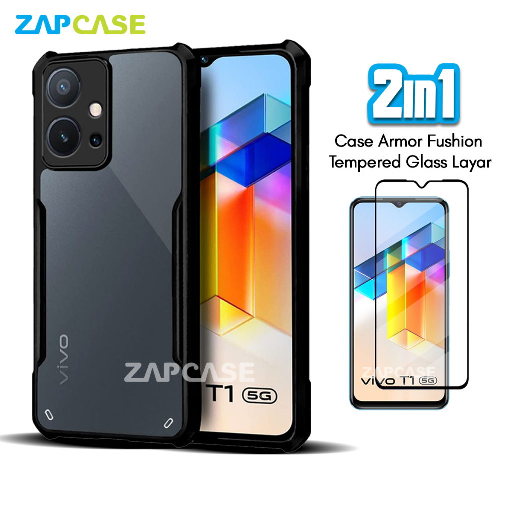 เคส Vivo T1 5G ฟรีกระจกนิรภัย